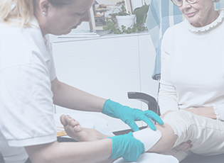 Behandlung von Ulcus cruris